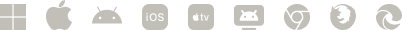 Platformok ikonjai